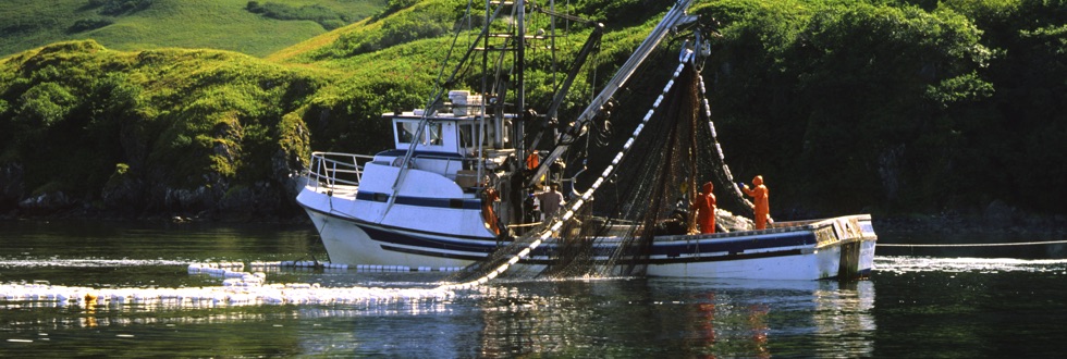 Alaskan fishing boat