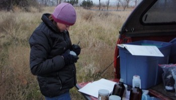 Sampling vegetation