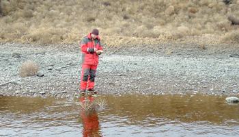 Characterizing aquatic habitat for steelhead spawning