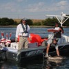 18-ft North River (7-person/1000-lb limit), 225hp motor.